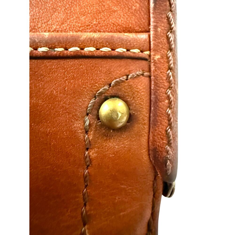 Vintage COACH Gigi Legacy Wallet Whiskey Brown Leather Turnlock Kisslock Frame - Picture 10 of 13
